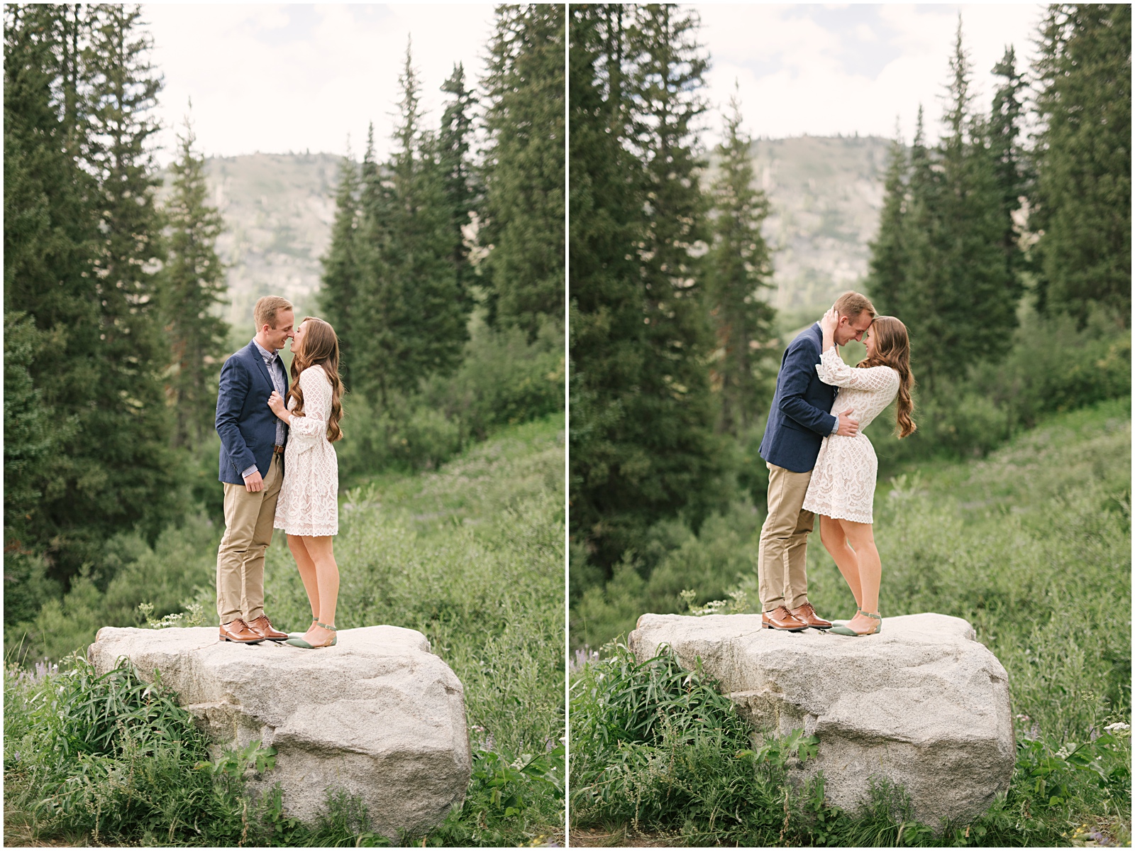 mountain wedding, summer wedding, wedding photographer, utah wedding, outdoors engagements, mountain engagements